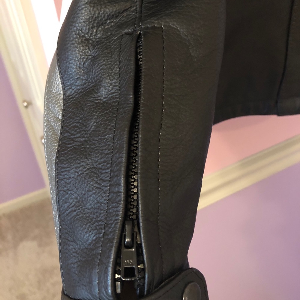 Unik Leather Riding Jacket - Picture 4 of 5